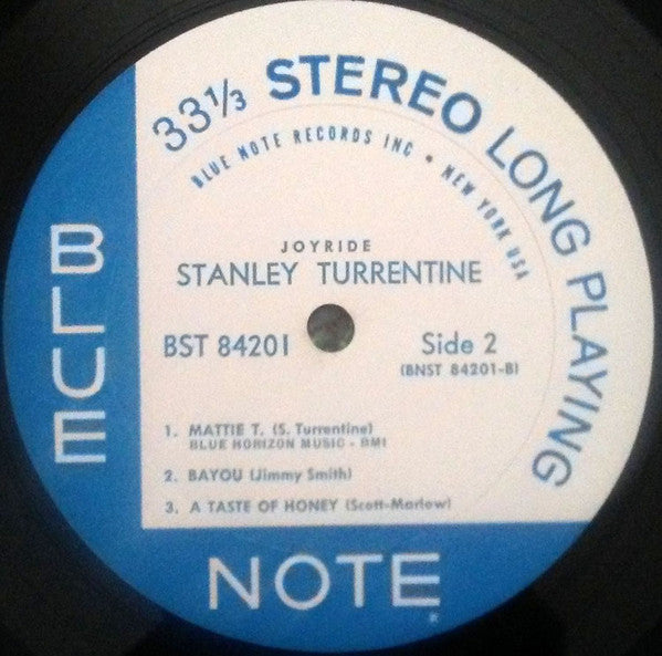 Stanley Turrentine : Joyride (LP, Album, NY )