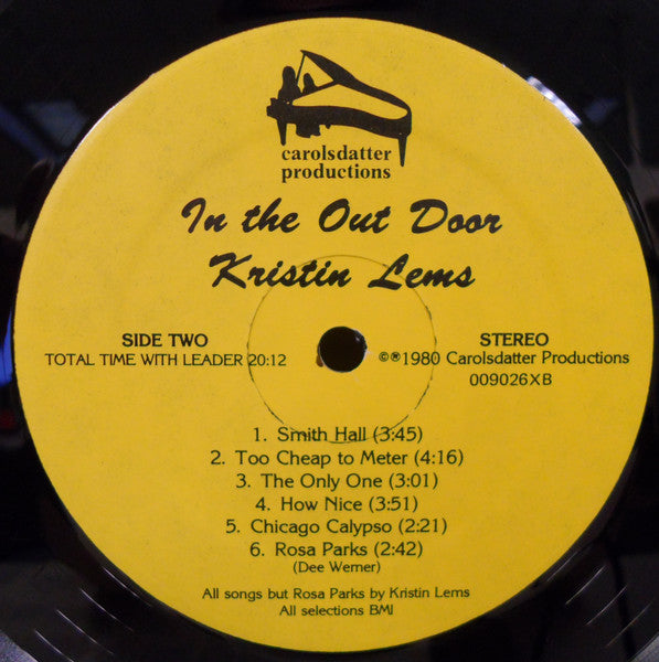 Kristin Lems : In The Out Door (LP, Album)