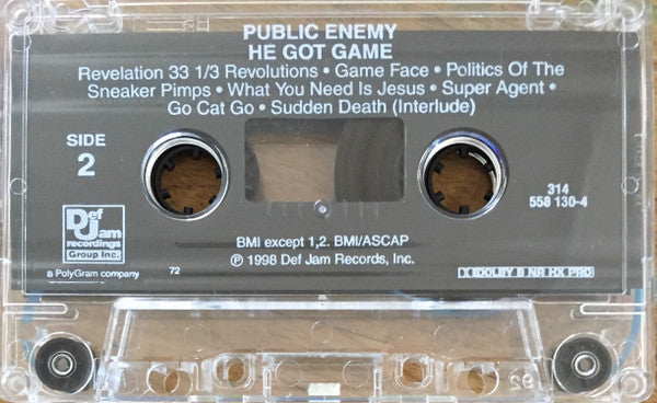 Public Enemy : He Got Game (Cass, Album)