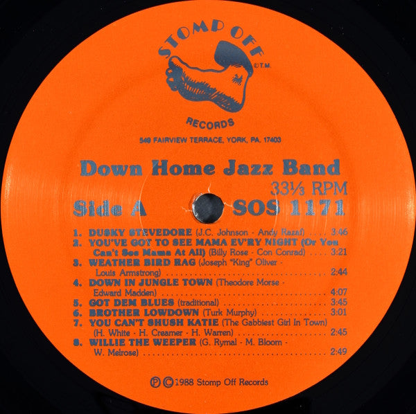 Down Home Jazz Band : Vol. 1 - Hambone Kelly's Favorites (LP, Album)