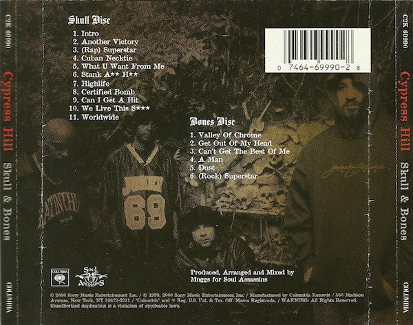 Cypress Hill : Skull & Bones (2xCD, Album)