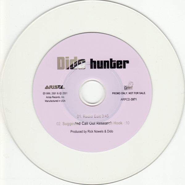 Dido : Hunter (Minimax, Single, Promo)