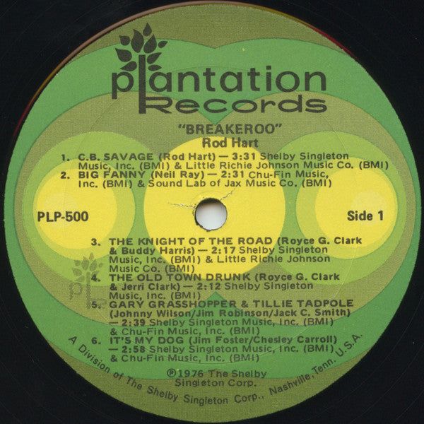 Rod Hart (2) : Breakeroo! (LP)