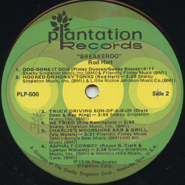 Rod Hart (2) : Breakeroo! (LP)