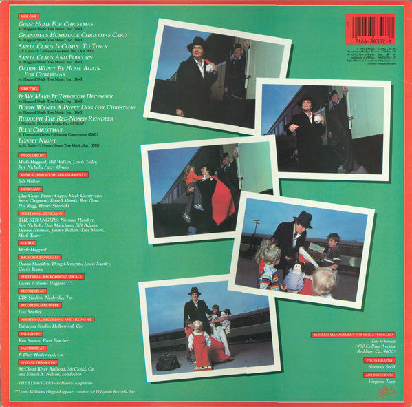 Merle Haggard : Goin' Home For Christmas (LP, Album)