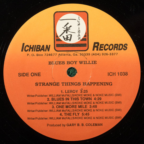 Blues Boy Willie : Strange Things Happening (LP)
