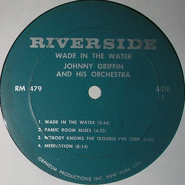 Johnny Griffin Big Soul Band* : Wade In The Water (LP, Album, Mono, RE)