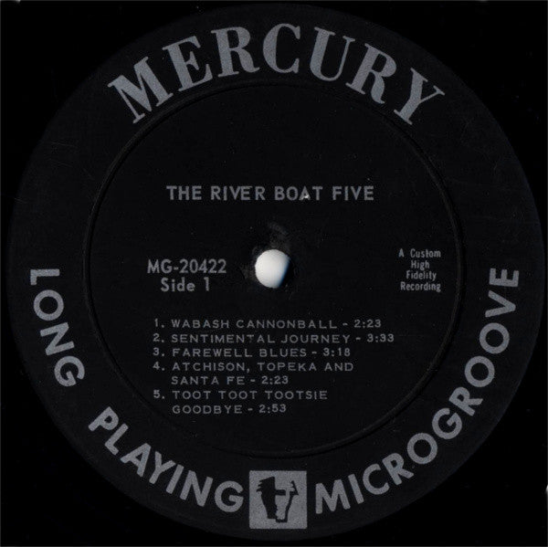 The River Boat Five : Take The Train (LP, Album, Mono)