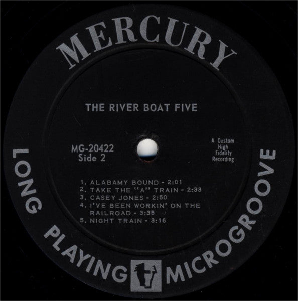 The River Boat Five : Take The Train (LP, Album, Mono)