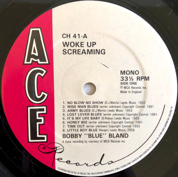 Bobby Bland : Woke Up Screaming (LP, Comp)