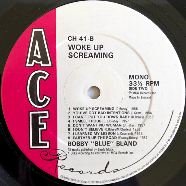 Bobby Bland : Woke Up Screaming (LP, Comp)