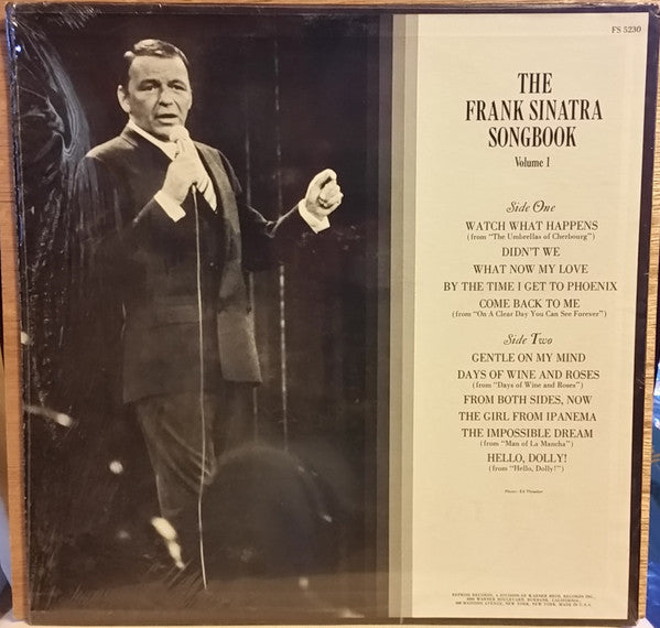 Frank Sinatra : The Frank Sinatra Songbook, Vol. 1 (LP, Comp)