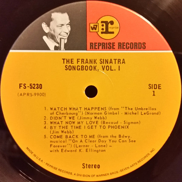 Frank Sinatra : The Frank Sinatra Songbook, Vol. 1 (LP, Comp)