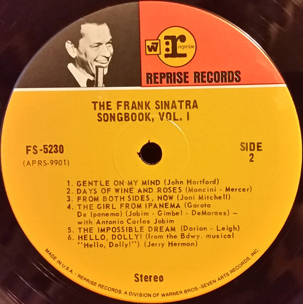 Frank Sinatra : The Frank Sinatra Songbook, Vol. 1 (LP, Comp)