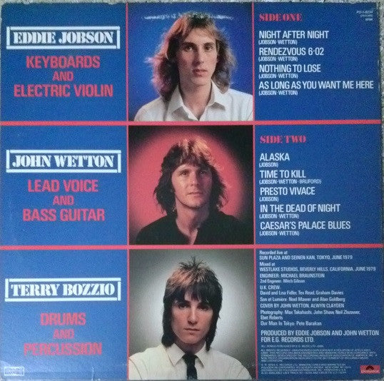 UK (3) : Night After Night (LP, Album)