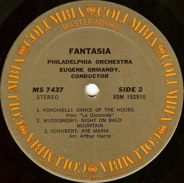 The Philadelphia Orchestra, Eugene Ormandy : Favorite Selections From Fantasia (LP, Comp)
