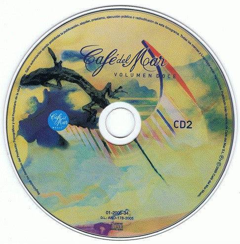 Various : Café Del Mar - Volumen Doce (2xCD, Comp, Gat)