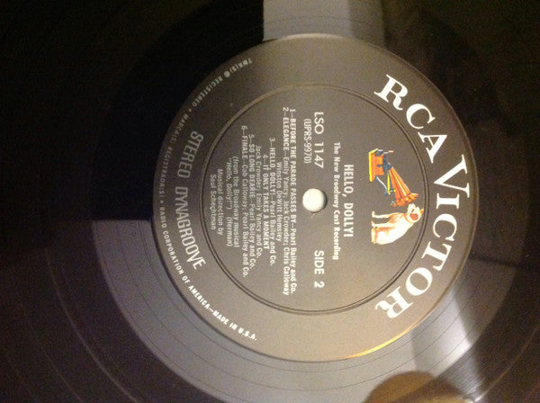 David Merrick (2) Presents Pearl Bailey : Hello, Dolly! - The New Broadway Cast Recording (LP)