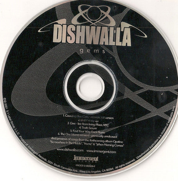 Dishwalla : Gems (CD, Promo, Smplr)