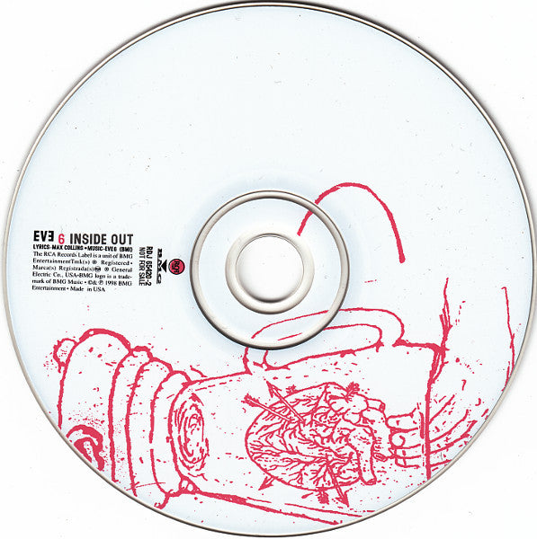 Eve 6 : Inside Out (CD, Single, Promo)
