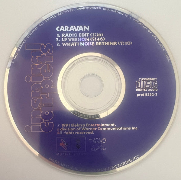 Inspiral Carpets : Caravan (CD, Single, Promo)