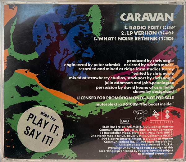 Inspiral Carpets : Caravan (CD, Single, Promo)