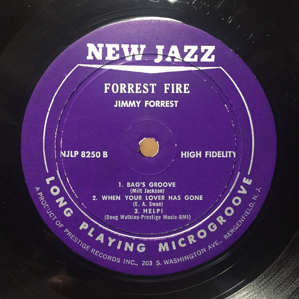Jimmy Forrest : Forrest Fire (LP, Album, Mono)