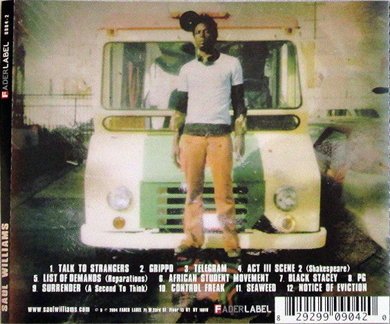 Saul Williams : Saul Williams (CD, Album)