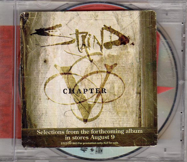 Staind : Chapter 5 - Selections From The Forthcoming Album (CD, Promo, Smplr)