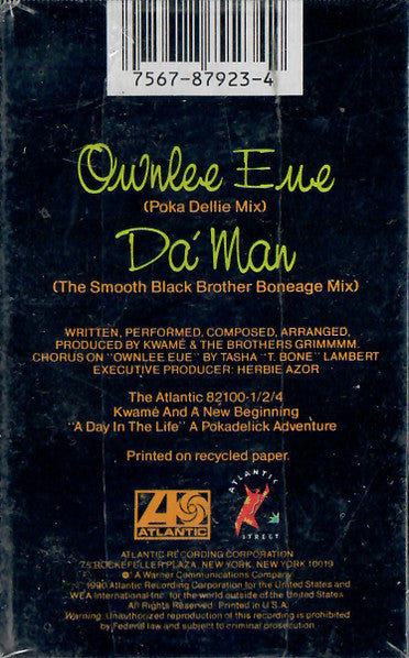 Kwamé & A New Beginning : Ownlee Eue (Cass, Single)