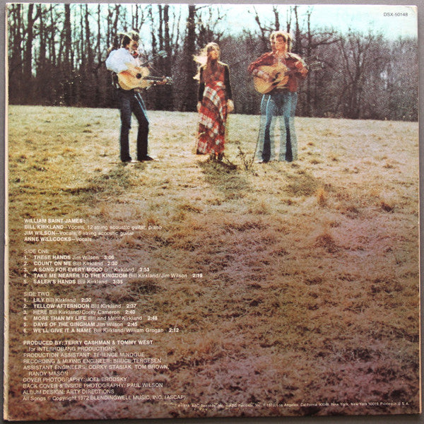 William Saint James : A Song For Every Mood (LP, Album, Gat)
