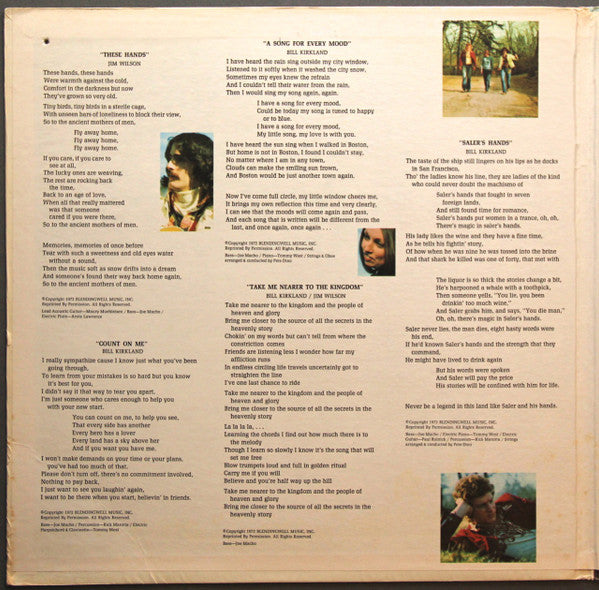 William Saint James : A Song For Every Mood (LP, Album, Gat)