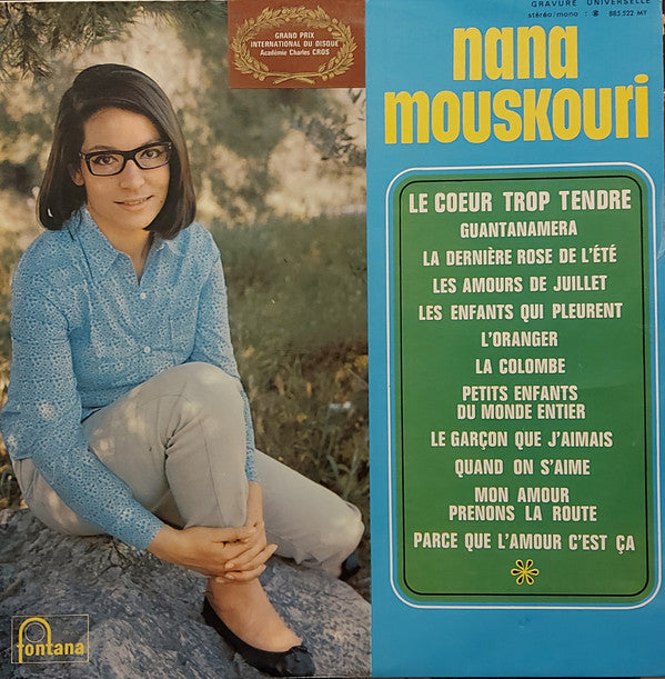 Nana Mouskouri : Le Coeur Trop Tendre (LP, Album, RE, Bla)