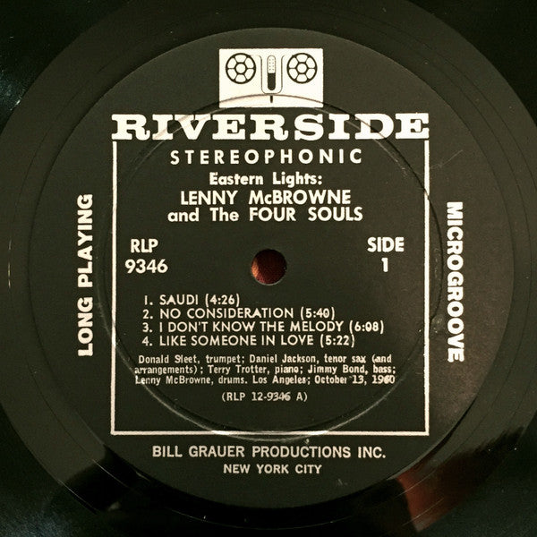 Lenny McBrowne And The 4 Souls : Eastern Lights (LP, Album)