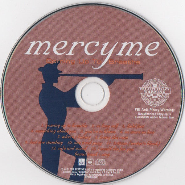 MercyMe : Coming Up To Breathe (CD, Album)