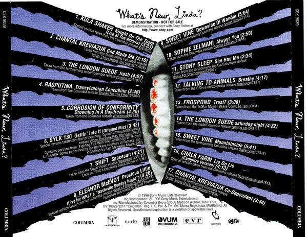 Various : What's New, Linda? (CD, Comp, Promo)