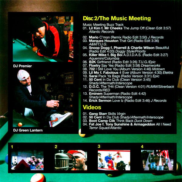 DJ Green Lantern, DJ Premier, Various : Cornerstone Mixtape - February 2003 #47 (CD, Mixed, Mixtape, Promo + CD, Comp, Enh, Promo)