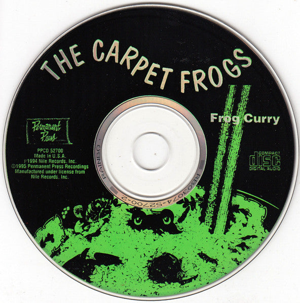 The Carpet Frogs : Frog Curry (CD, Album, RE, Bon)