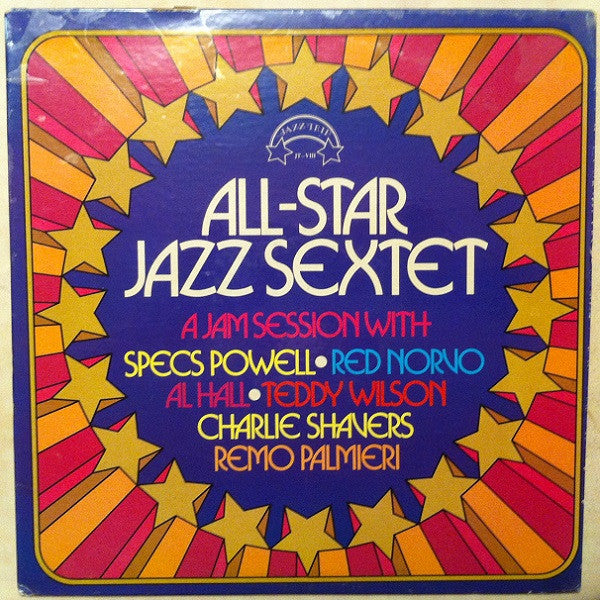 All Star Jazz Sextet : A Jam Session With The All Star Jazz Sextet (LP, Comp)