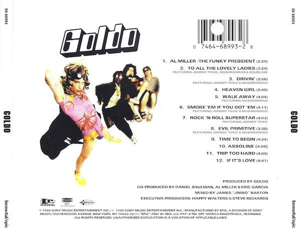 Paul Goldowitz : Goldo (CD, Album)