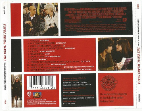 Various : The Devil Wears Prada (Music From The Motion Picture) (CD, Comp)
