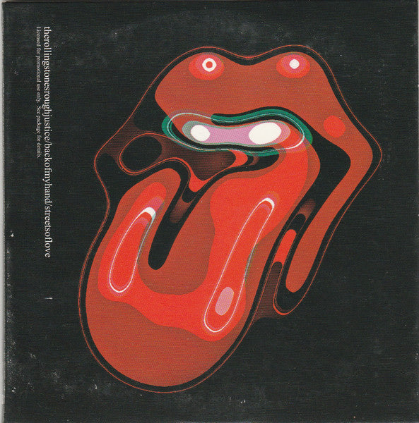 The Rolling Stones : Rough Justice / Back Of My Hand / Streets Of Love (CD, EP, Promo)