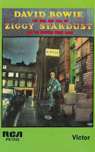 David Bowie : The Rise And Fall Of Ziggy Stardust And The Spiders From Mars (Cass, Album)