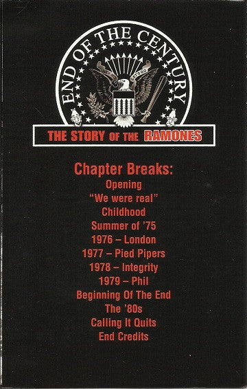 Ramones : End Of The Century: The Story Of The Ramones (DVD-V, Multichannel, NTSC, Reg)