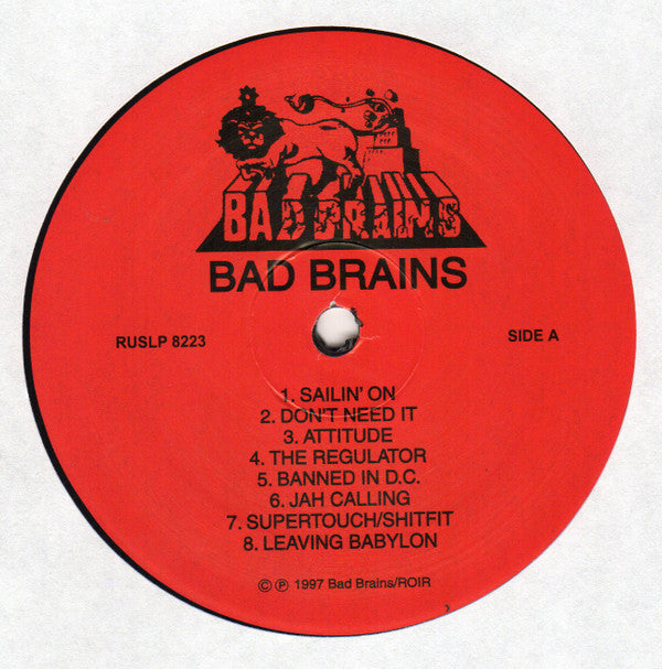 Bad Brains : Bad Brains (LP, Album, RE)