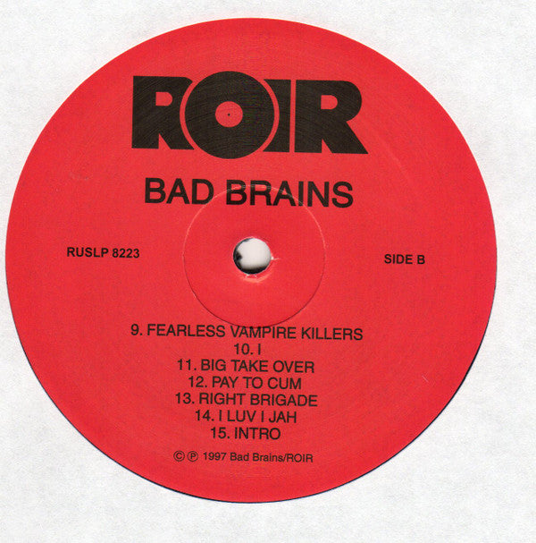 Bad Brains : Bad Brains (LP, Album, RE)