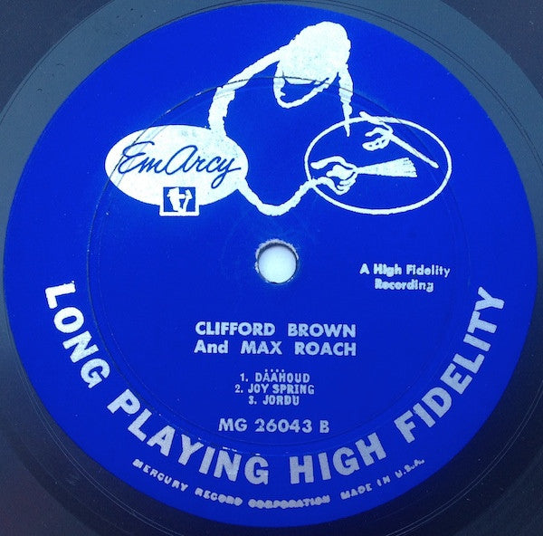 Clifford Brown And Max Roach : Clifford Brown And Max Roach (10", Album, Mono)