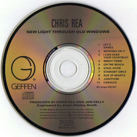 Chris Rea : New Light Through Old Windows (CD, Album, RE)