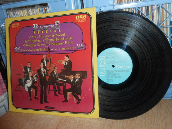 Various : Ragtime Special: Max Morath [Et Al.] Play Greats By Scott Joplin And Others (2xLP, Comp, RM)