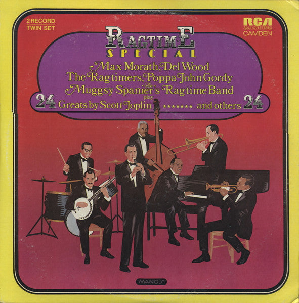 Various : Ragtime Special: Max Morath [Et Al.] Play Greats By Scott Joplin And Others (2xLP, Comp, RM)